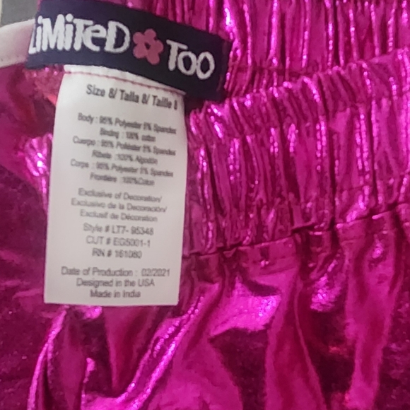 Limited Too Girls size 8 2pc shorts outfit - Picture 7 of 7